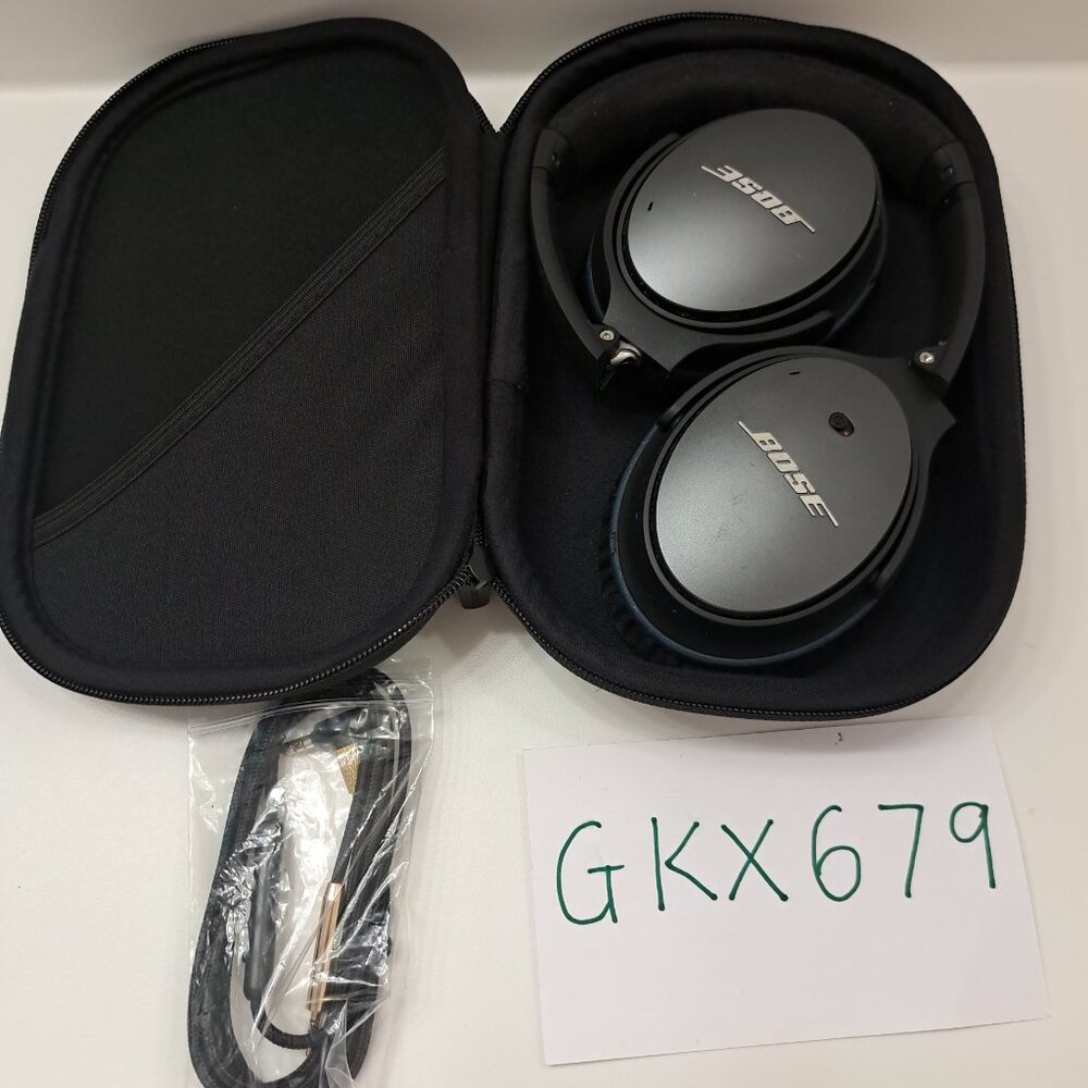 Bose QuietComfort 25 Noise Cancelling Headphones Wired QC25 - Black